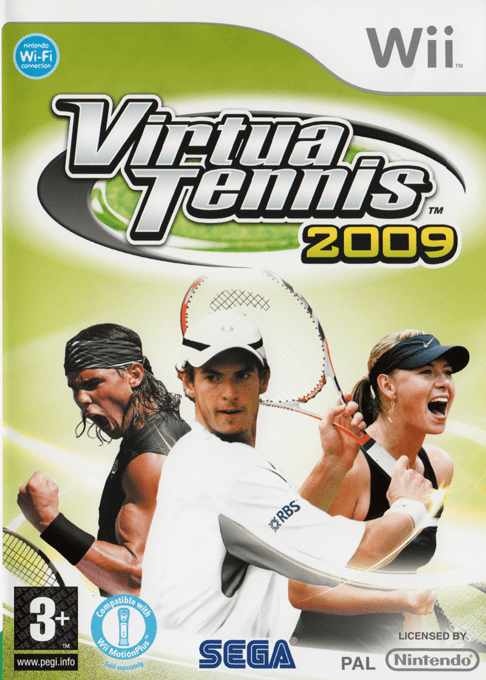 Virtua Tennis 2009 — box-2D (EU)