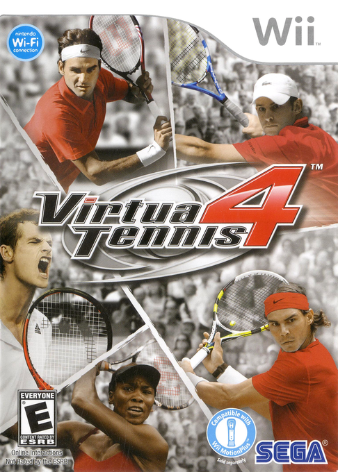 Virtua Tennis 4 — box-2D (US)