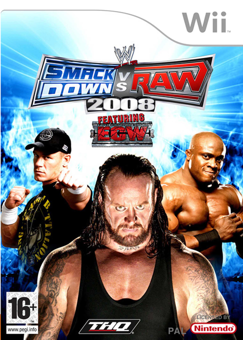 WWE Smackdown Vs Raw 2008 — box-2D (FR)