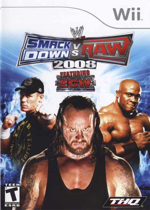 WWE Smackdown Vs Raw 2008 box art