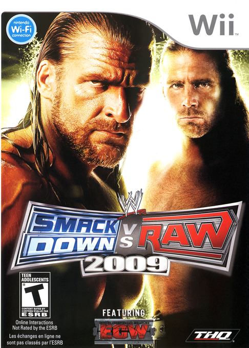 WWE Smackdown Vs Raw 2009 box art