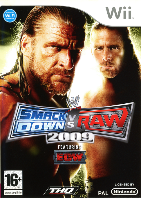 WWE Smackdown Vs Raw 2009 — box-2D (FR)