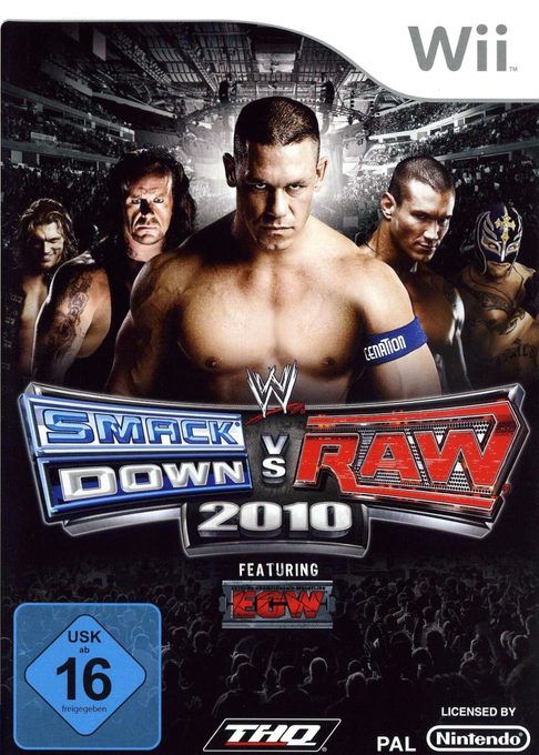 WWE Smackdown Vs Raw 2010 — box-2D (DE)