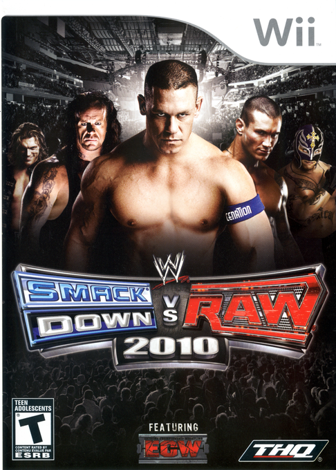 WWE Smackdown Vs Raw 2010 box art