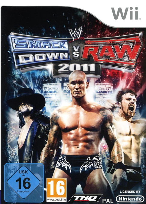 WWE Smackdown Vs Raw 2011 — box-2D (DE)