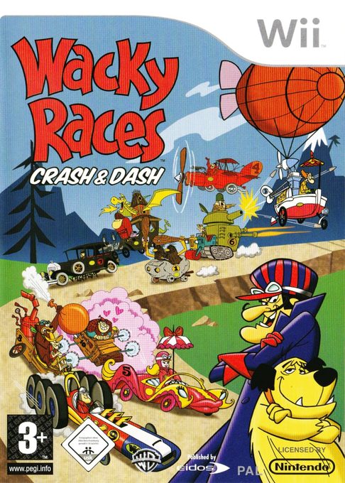 Wacky Races - Crash and Dash box art
