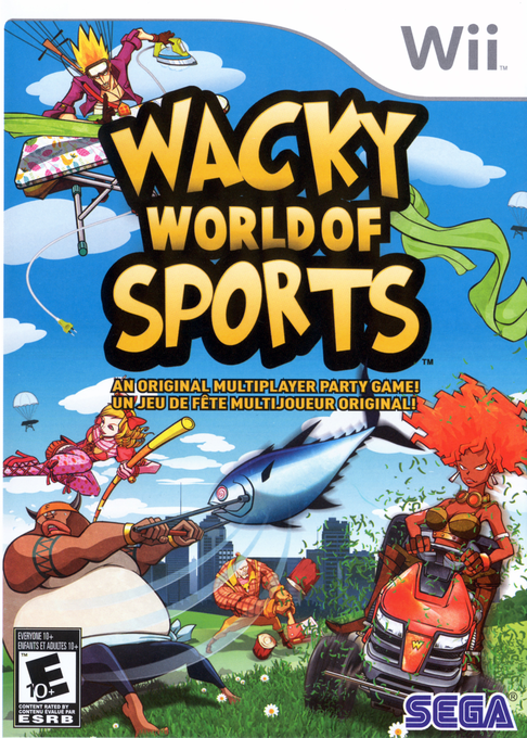 Wacky World Of Sports box art