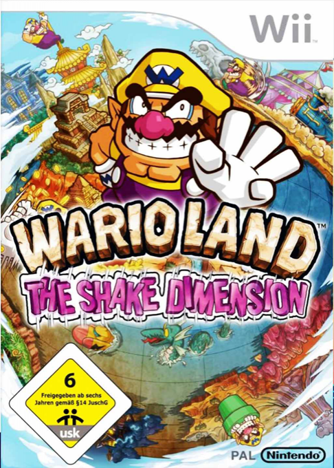 Wario Land - The Shake Dimension — box-2D (DE)