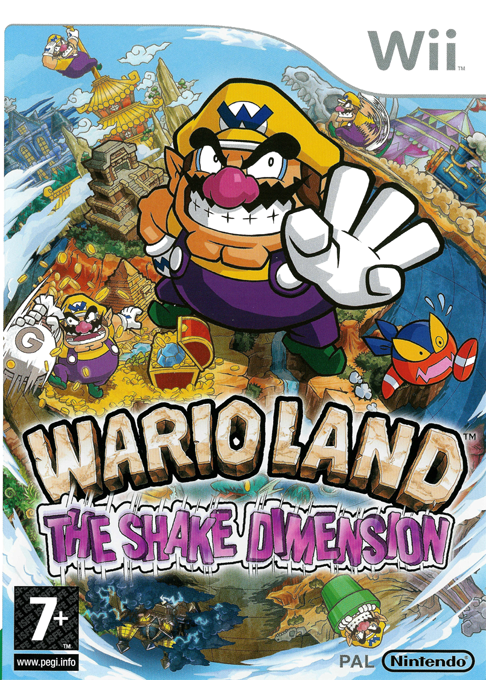 Wario Land - The Shake Dimension — box-2D (EU)