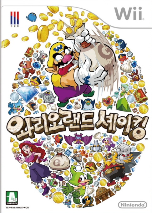 Wario Land - The Shake Dimension — box-2D (KR)