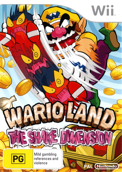 Wario Land - The Shake Dimension — box-2D (AU)