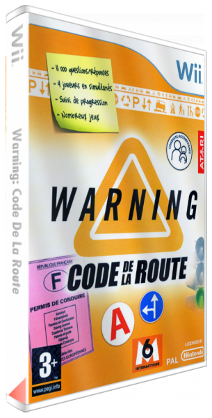 Warning - Code De La Route — box-3D (FR)
