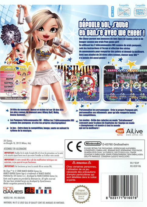 We Cheer — box-2D-back (FR)