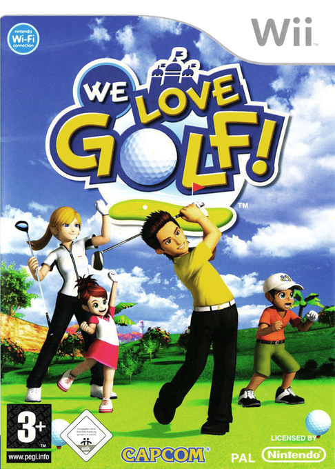 We Love Golf! — box-2D (DE)