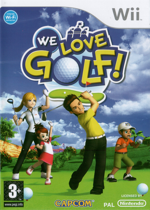 We Love Golf! — box-2D (EU)
