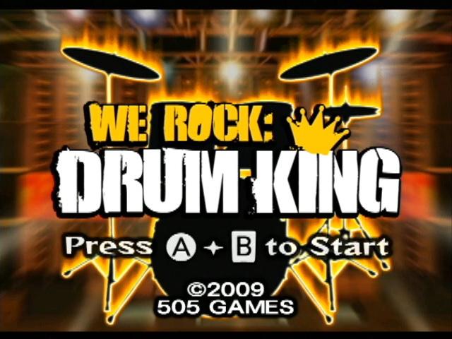 We Rock - Drum King — sstitle (WOR)