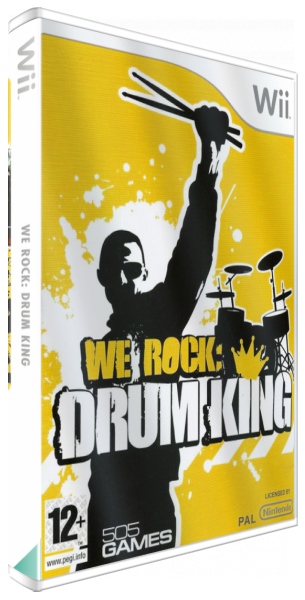 We Rock - Drum King — box-3D (EU)