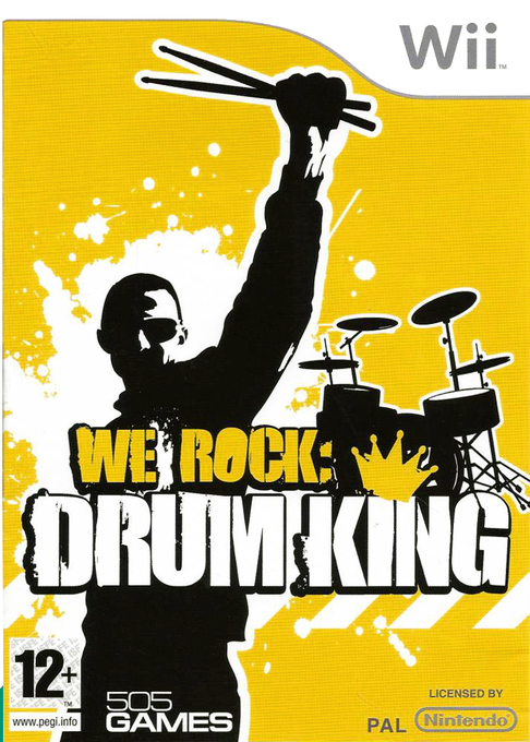 We Rock - Drum King box art