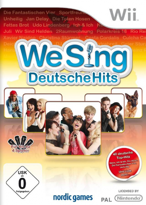 We Sing Deutsche Hits box art