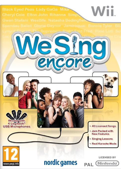 We Sing Encore box art