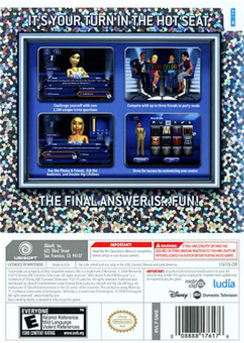 Who Wants To Be A Millionaire — box-2D-back (US)