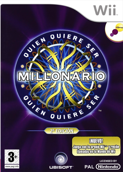 Who Wants To Be A Millionaire : 2nd Edition — box-2D (SP)