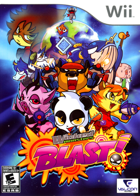 Wicked Monsters Blast! box art