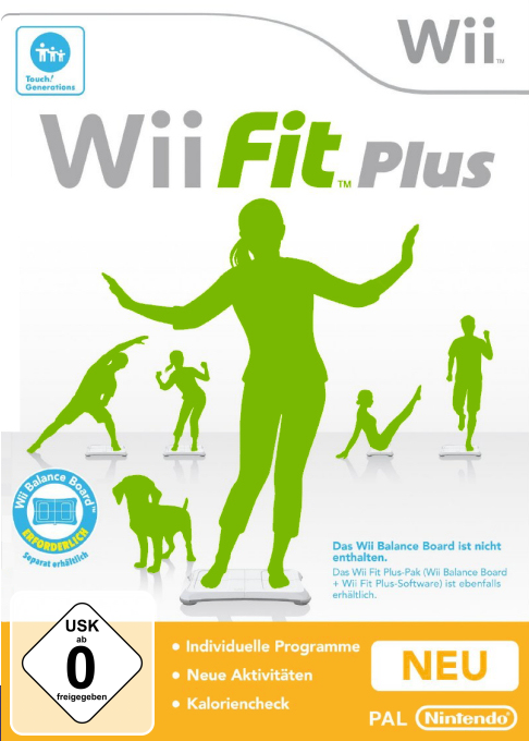 Wii Fit Plus — box-2D (DE)