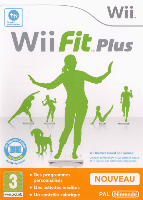 Wii Fit Plus — box-2D (FR)