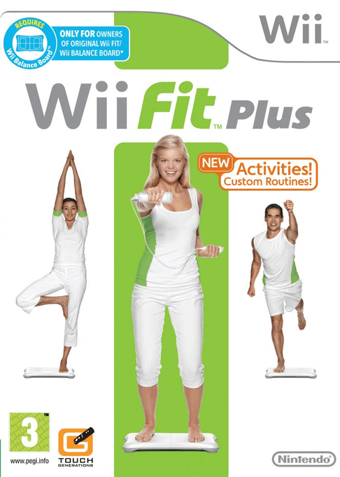 Wii Fit Plus — box-2D (EU)