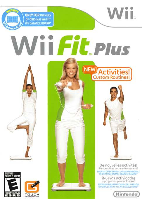 Wii Fit Plus box art