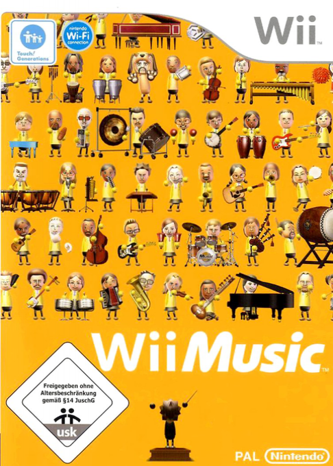 Wii Music — box-2D (DE)