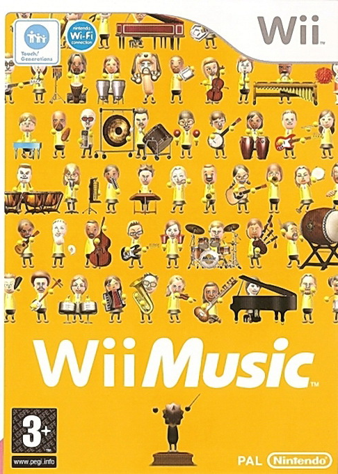 Wii Music — box-2D (SP)
