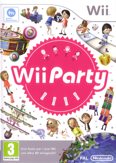 Wii Party — box-2D (IT)