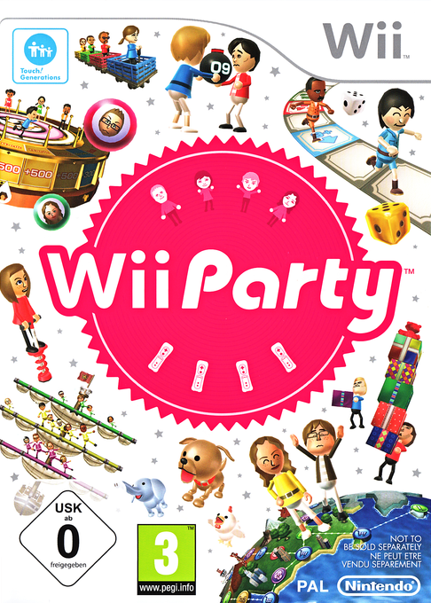 Wii Party — box-2D (PT)