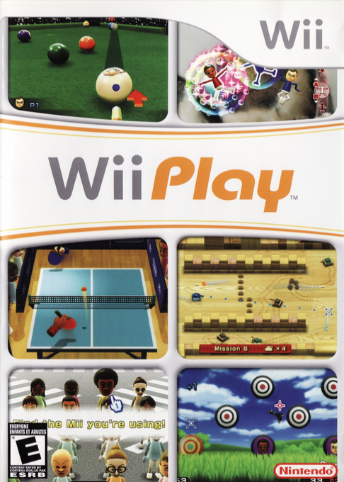 Wii Play box art