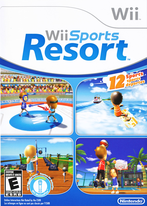Wii Sports Resort box art