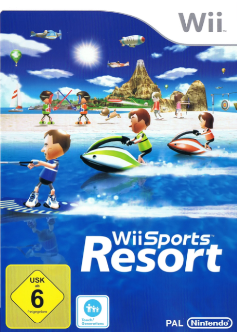 Wii Sports Resort — box-2D (DE)