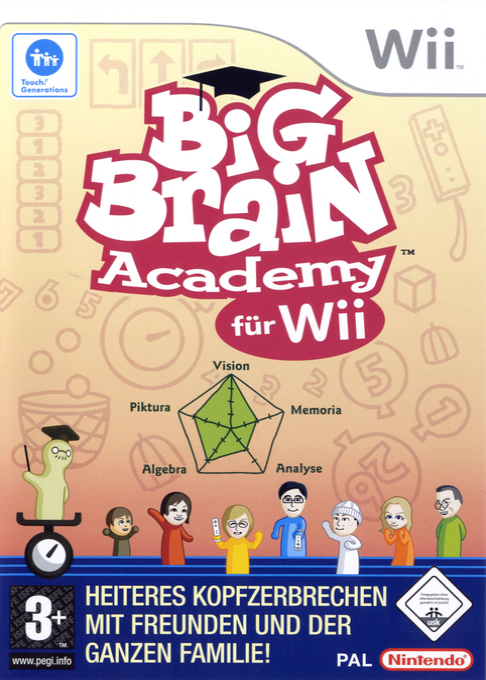 Big Brain Academy - Wii Degree — box-2D (DE)