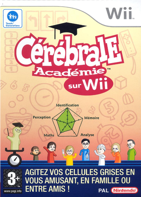 Big Brain Academy - Wii Degree — box-2D (FR)