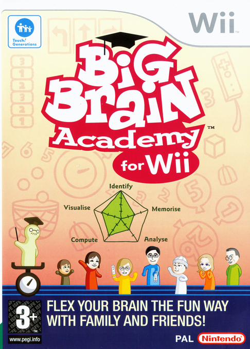 Big Brain Academy - Wii Degree — box-2D (EU)