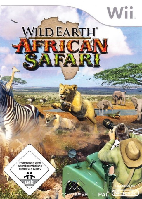 Wild Earth - African Safari — box-2D (DE)