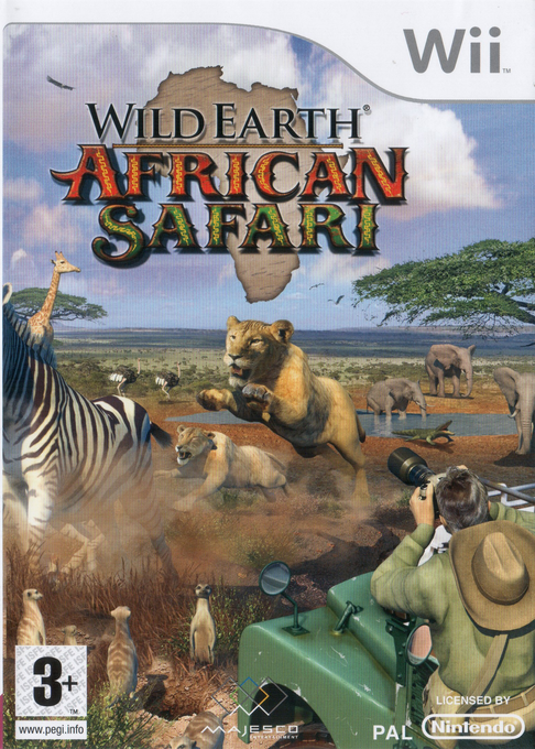 Wild Earth - African Safari — box-2D (EU)