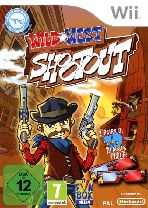 Wild West Shootout — box-2D (EU)