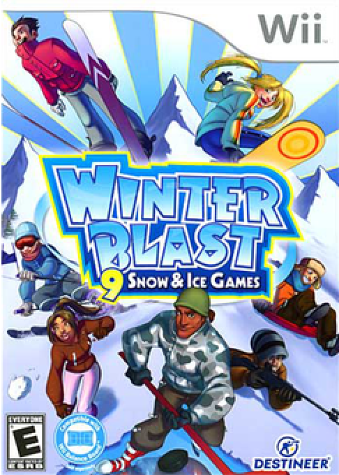 Winter Blast - 9 Snow And Ice Games box art