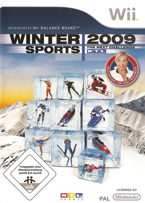 Winter Sports 2009 - The Next Challenge — box-2D (DE)