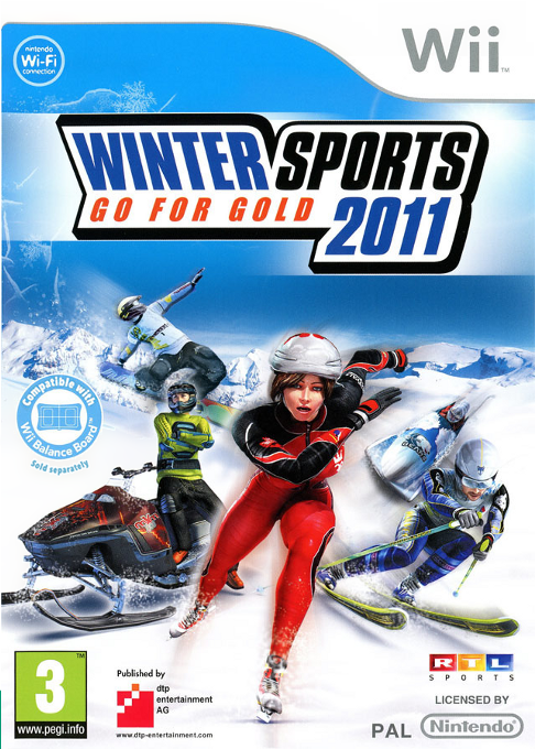 Winter Sports 2011 - Go For Gold box art