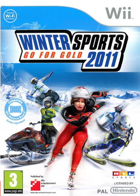 Winter Sports 2011 - Go For Gold — box-2D (FR)