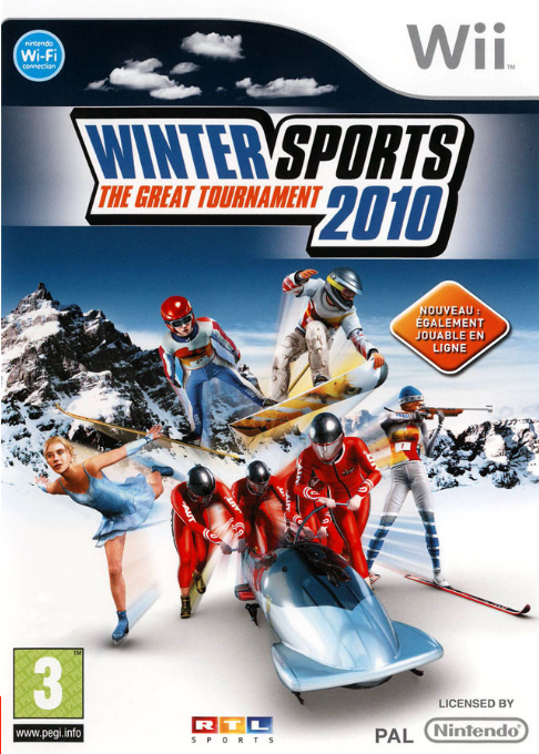 Winter Sports 2010 - The Great Tournament — box-2D (FR)