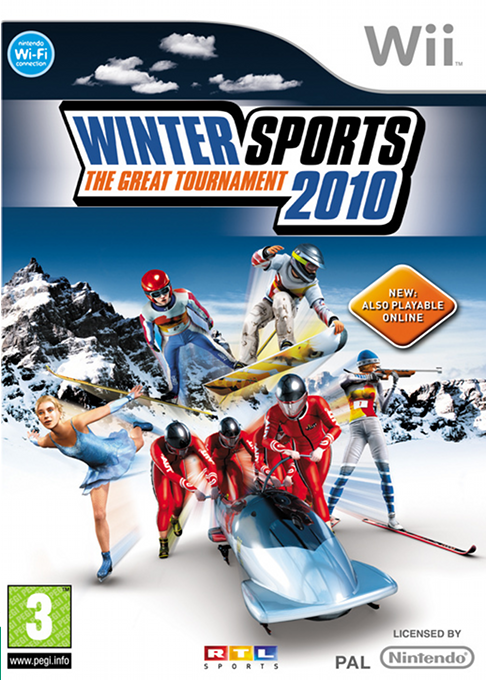 Winter Sports 2010 - The Great Tournament — box-2D (UK)